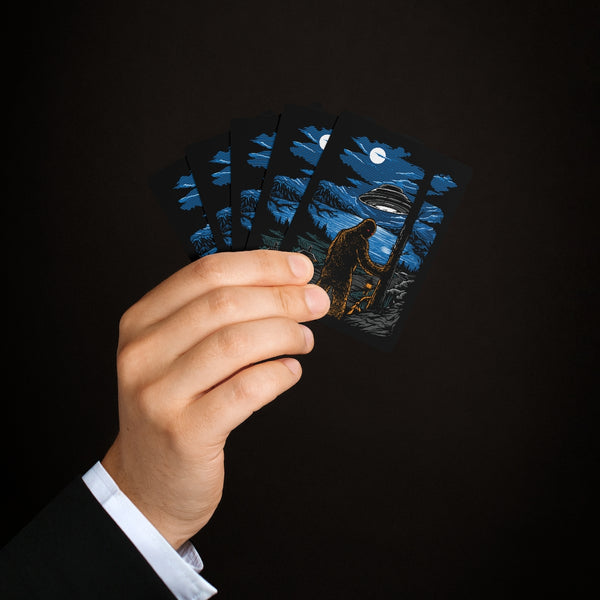 The Rendezvous Bigfoot Poker Cards