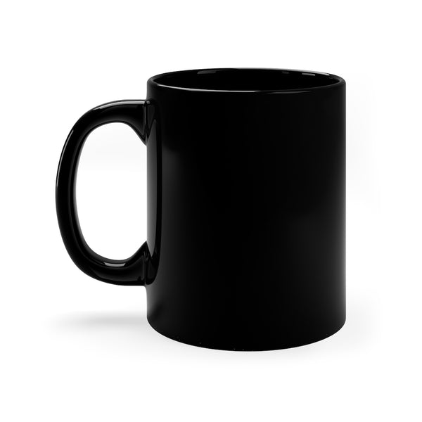 Mysterious Universe Black Coffee Mug, 11oz