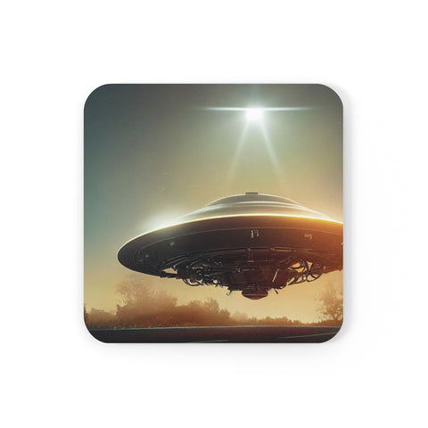 Scout Ship - Corkwood Coaster Set