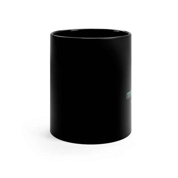 Mysterious Universe Black Coffee Mug, 11oz