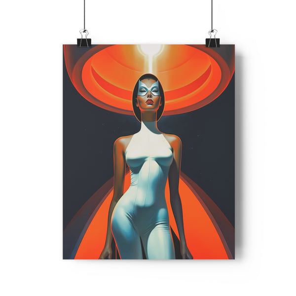 The 10ft Goddess of Liangzhu - Premium Poster