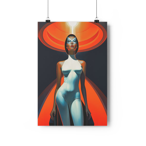 The 10ft Goddess of Liangzhu - Premium Poster