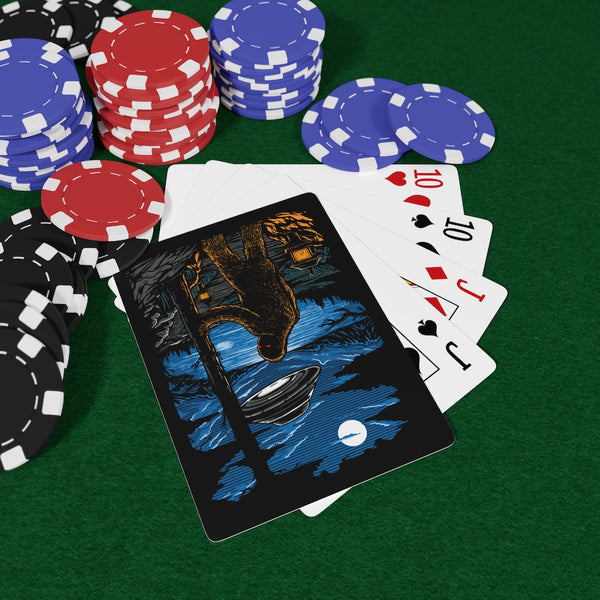 The Rendezvous Bigfoot Poker Cards