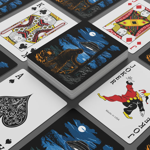 The Rendezvous Bigfoot Poker Cards